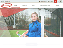Tablet Screenshot of ksport.ie