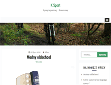Tablet Screenshot of ksport.pl